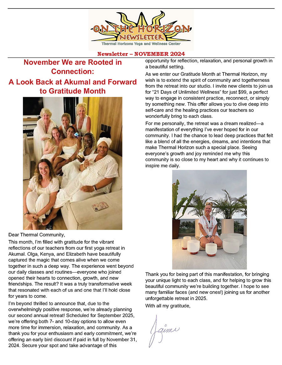 Newsletter