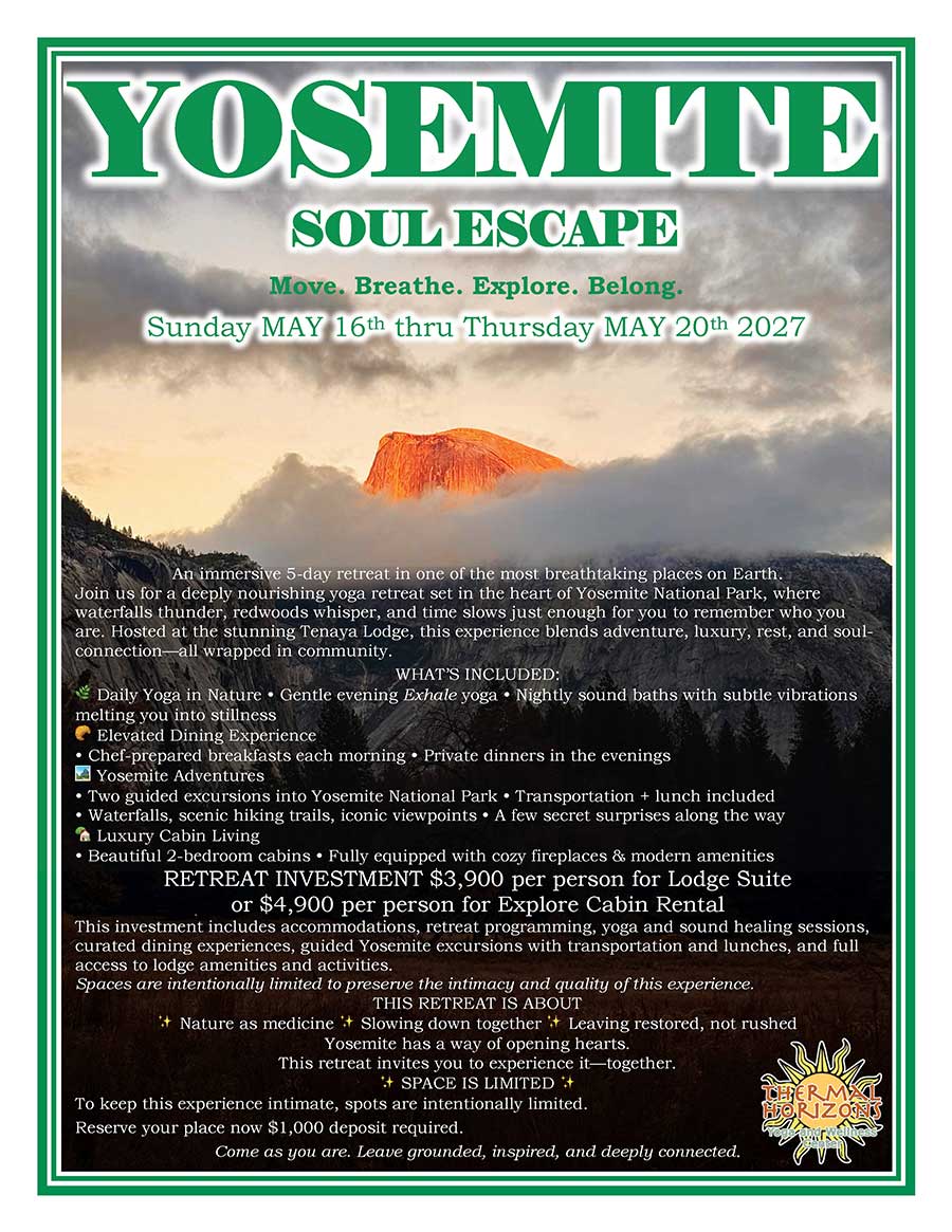 2027 Yosemite Retreat